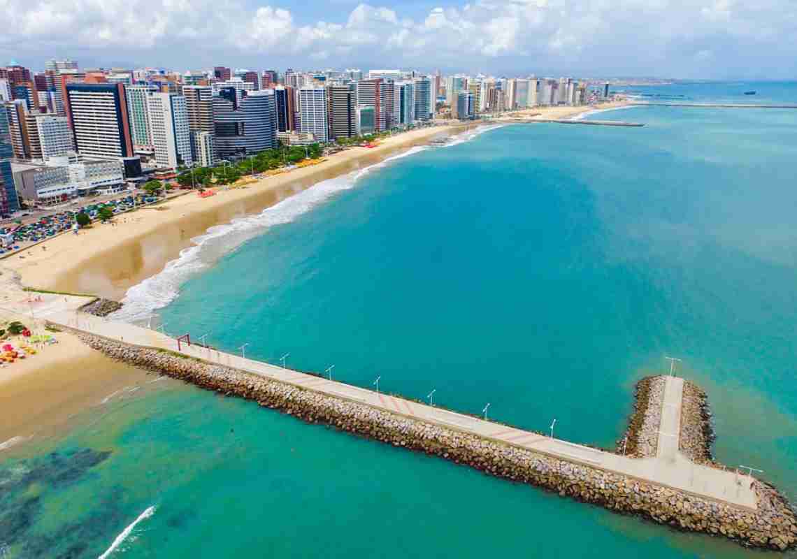 Fortaleza é o 2º destino mais buscado do Brasil para férias de julho de 2026